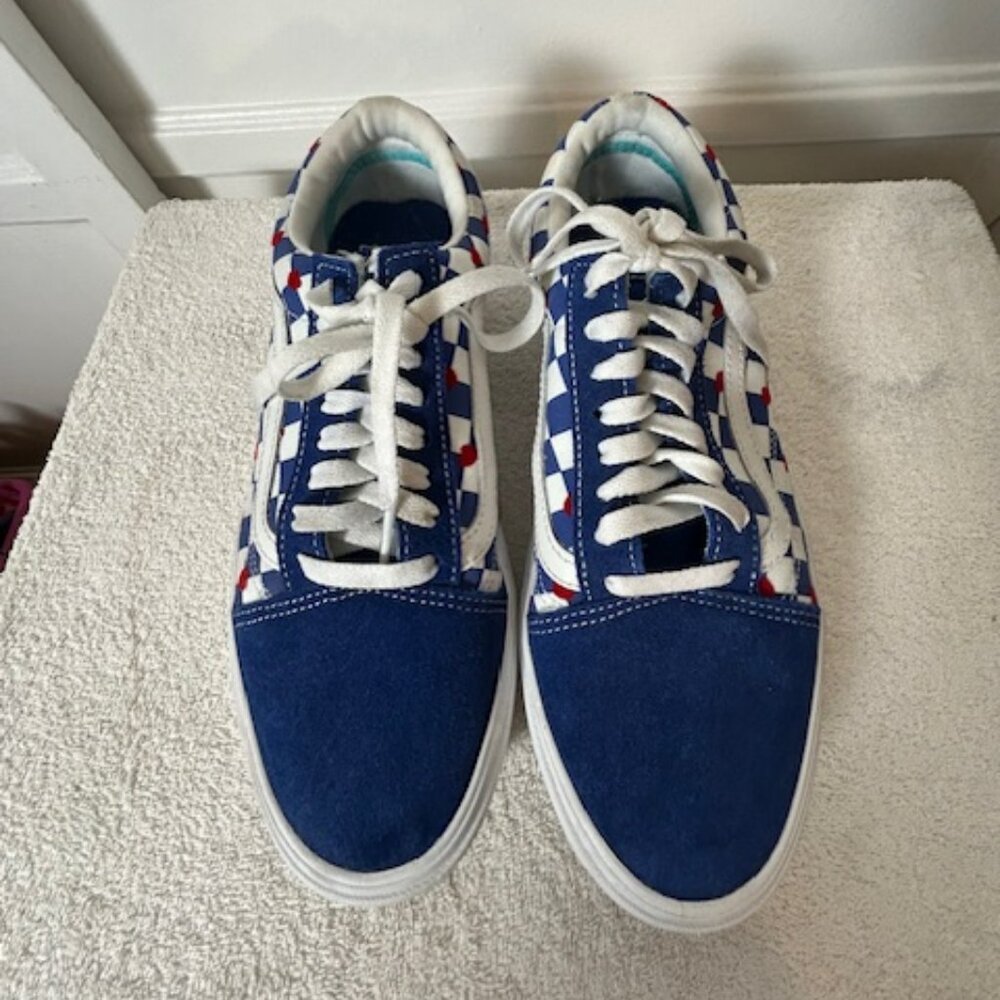 Vans ComfyCush Old Skool Sneakers Autism Awareness Collection Velvet Heart